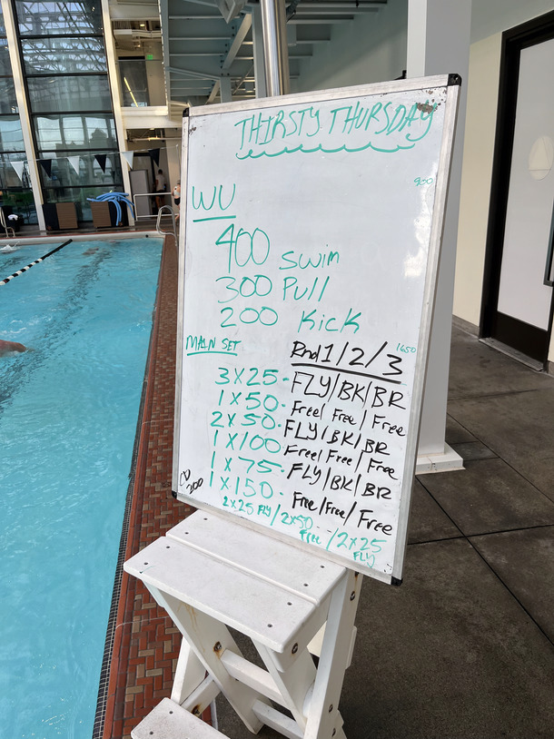 The Plunge Masters practice from Thursday, August 18, 2022
