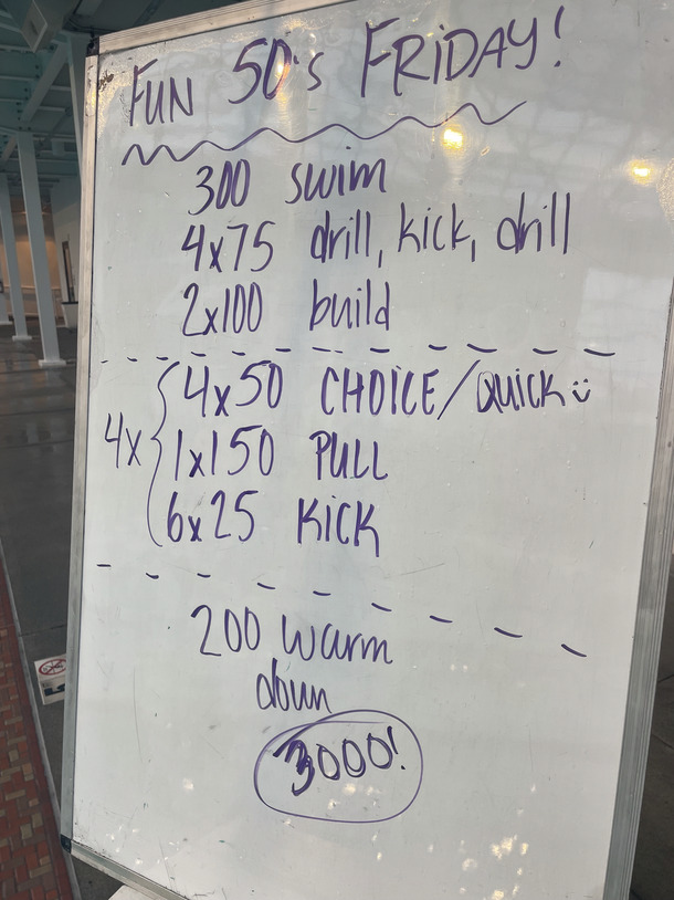 The Plunge Masters practice from Friday, August 19, 2022