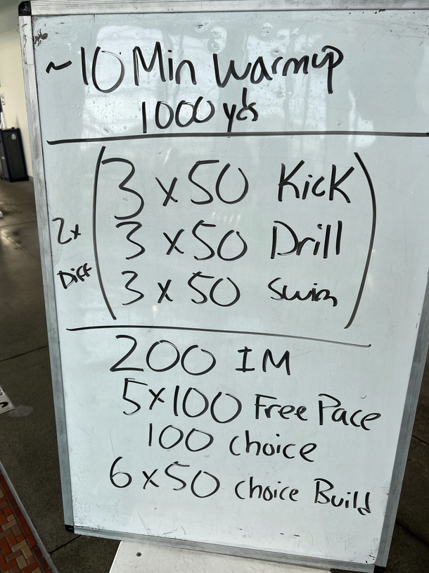 The Plunge Masters practice from Tuesday, August 30, 2022