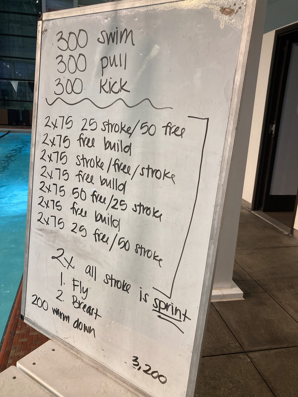 The Plunge Masters practice from Friday, September 2, 2022