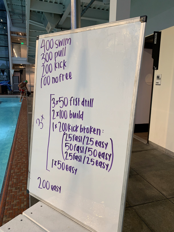 The Plunge Masters practice from Tuesday, October 4, 2022