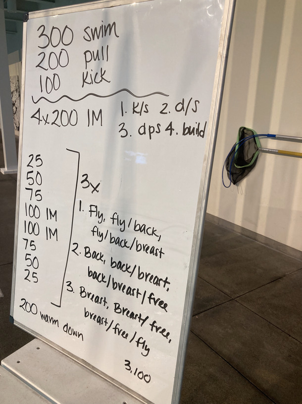 The Plunge Masters practice from Tuesday, October 11, 2022