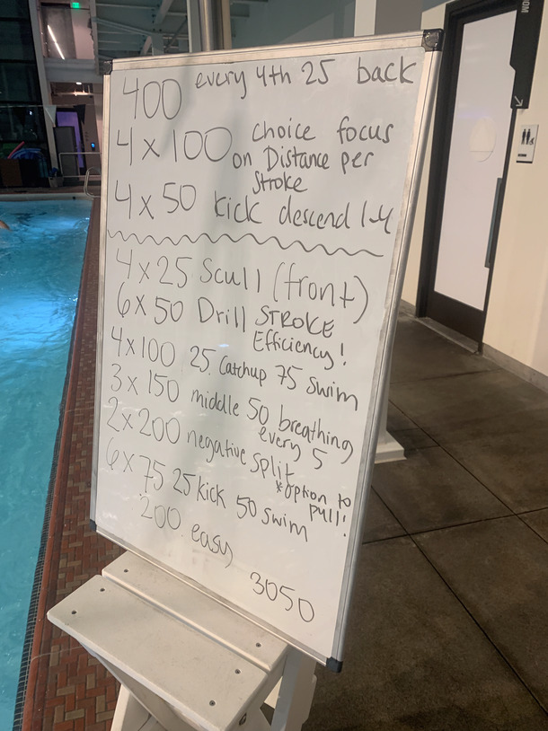 The Plunge Masters practice from Monday, October 17, 2022