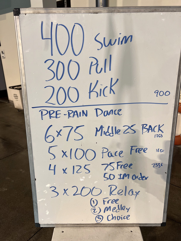 The Plunge Masters practice from Wednesday, November 2, 2022