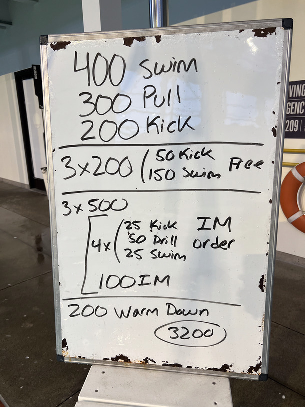 The Plunge Masters practice from Monday, January 23, 2023