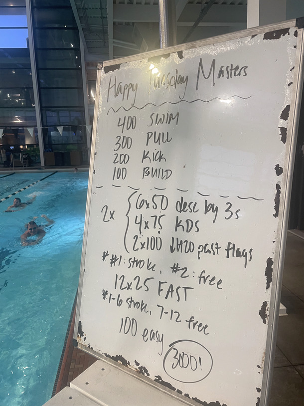 The Plunge Masters practice from Tuesday, February 7, 2023
