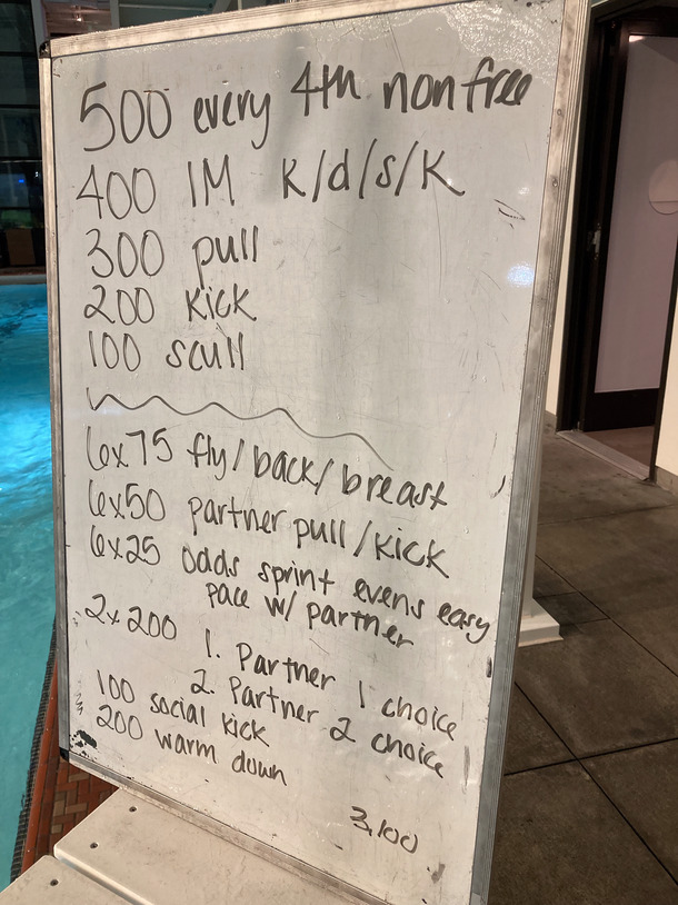The Plunge Masters practice from Tuesday, February 14, 2023