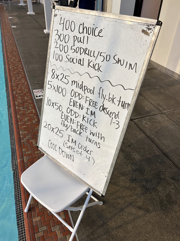 The Plunge Masters practice from Tuesday, May 30, 2023