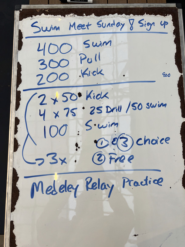The Plunge Masters practice from Tuesday, June 6, 2023