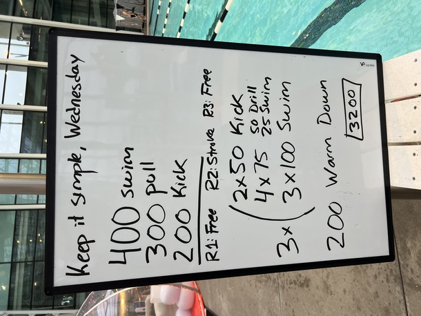 The Plunge Masters practice from Wednesday, September 13, 2023