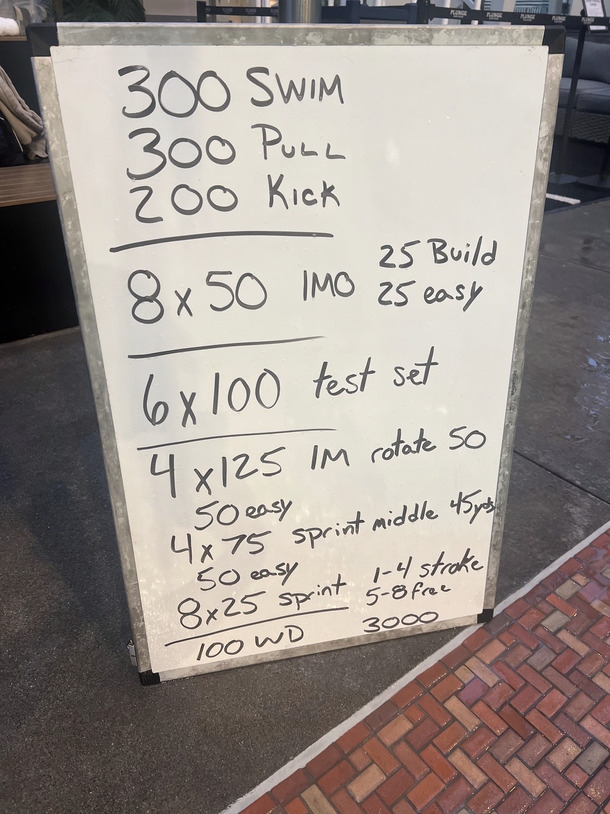 The Plunge Masters practice from Tuesday, March 25, 2025
