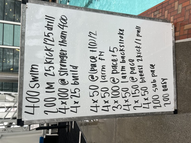 The Plunge Masters practice from Tuesday, May 20, 2025