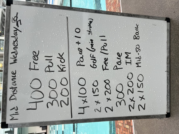 The Plunge Masters practice from Wednesday, May 21, 2025