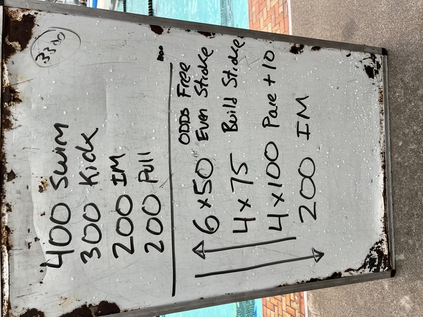 The Plunge Masters practice from Wednesday, May 28, 2025
