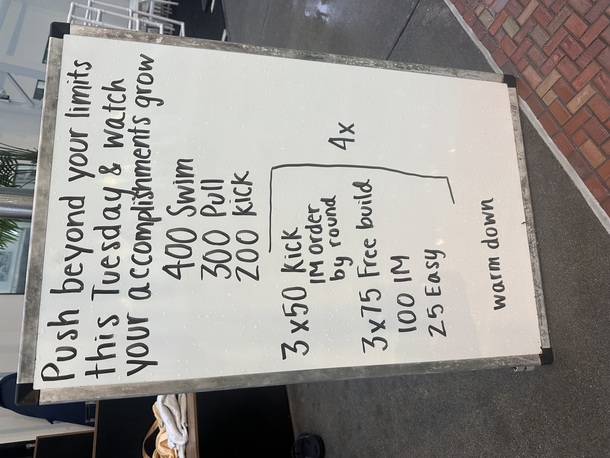 The Plunge Masters practice from Tuesday, June 10, 2025