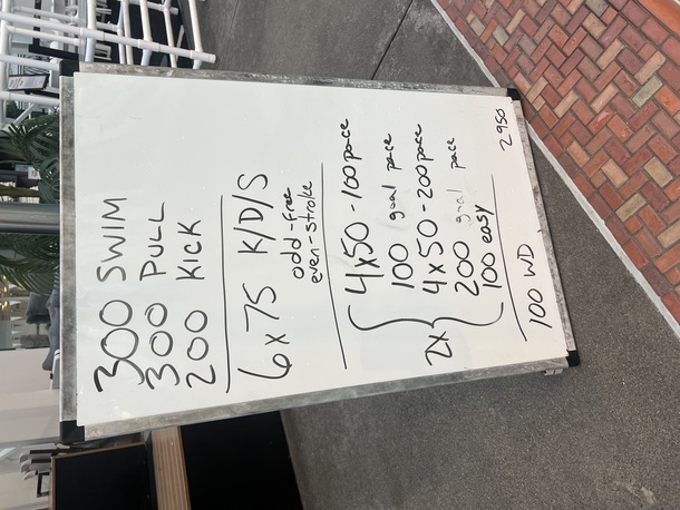 The Plunge Masters practice from Tuesday, June 17, 2025