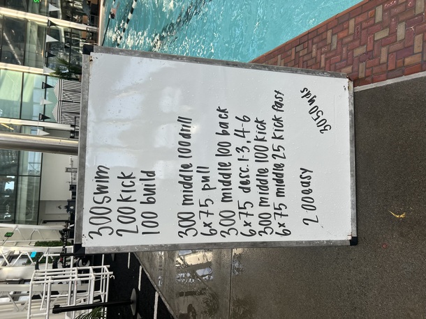 The Plunge Masters practice from Tuesday, June 17, 2025