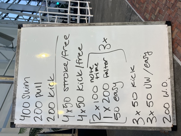 The Plunge Masters practice from Wednesday, July 16, 2025