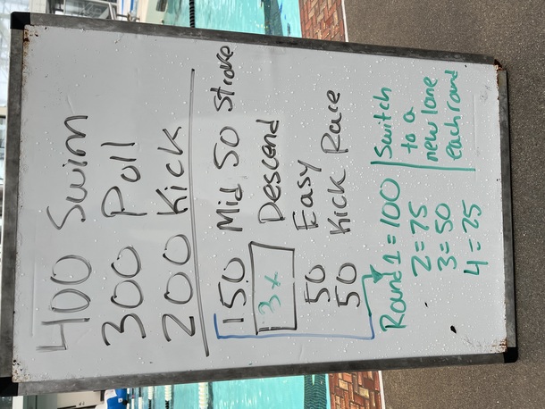 The Plunge Masters practice from Friday, July 18, 2025