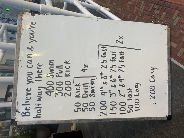 The Plunge Masters practice from Tuesday, August 26, 2025