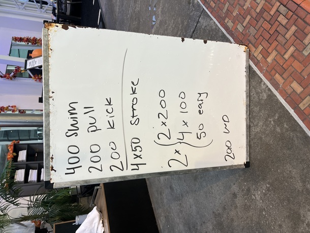 The Plunge Masters practice from Wednesday, September 10, 2025