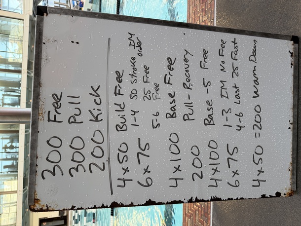 The Plunge Masters practice from Tuesday, September 23, 2025