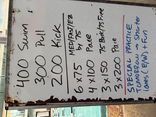 The Plunge Masters practice from Thursday, October 16, 2025