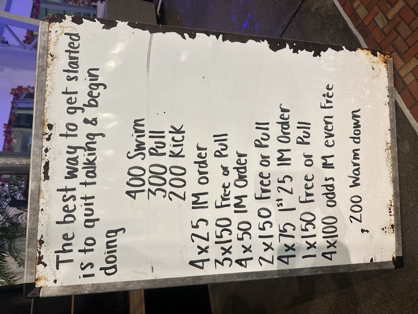 The Plunge Masters practice from Wednesday, October 29, 2025