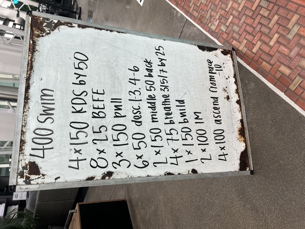 The Plunge Masters practice from Tuesday, November 4, 2025