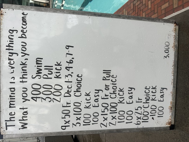 The Plunge Masters practice from Wednesday, November 5, 2025