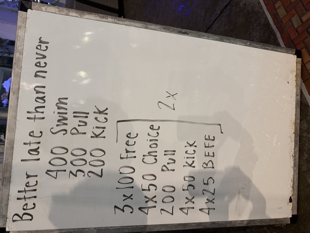 The Plunge Masters practice from Friday, December 5, 2025