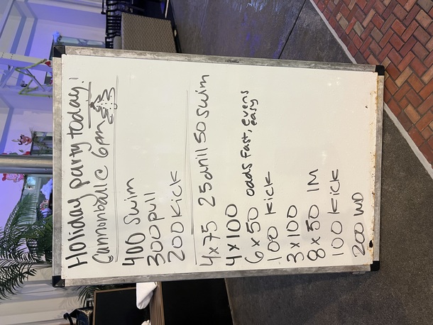 The Plunge Masters practice from Thursday, December 11, 2025