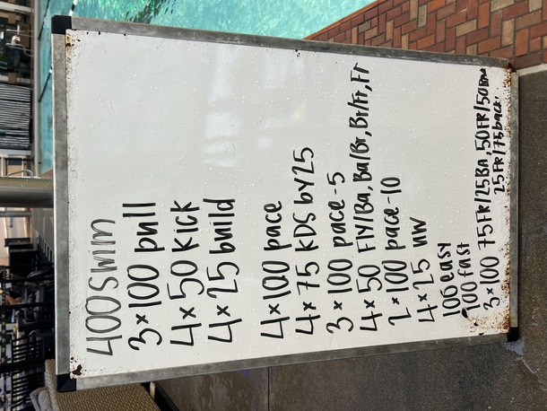 The Plunge Masters practice from Wednesday, December 17, 2025