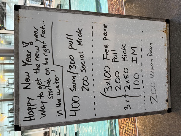 The Plunge Masters practice from Monday, January 5, 2026