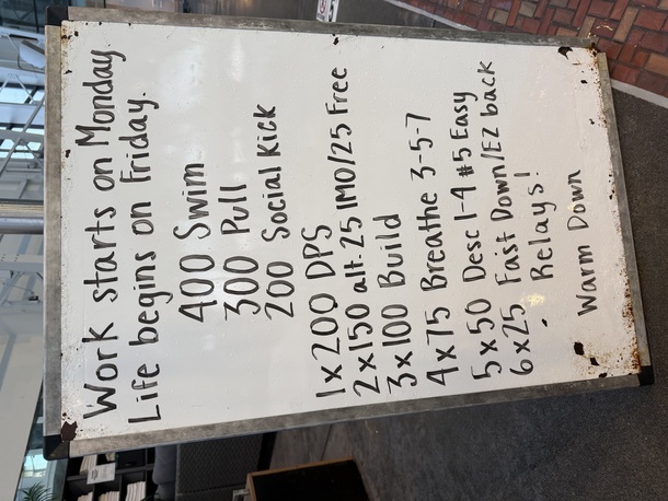 The Plunge Masters practice from Friday, January 16, 2026