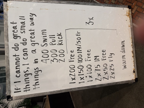 The Plunge Masters practice from Monday, January 19, 2026