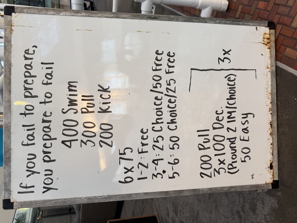 The Plunge Masters practice from Wednesday, February 4, 2026