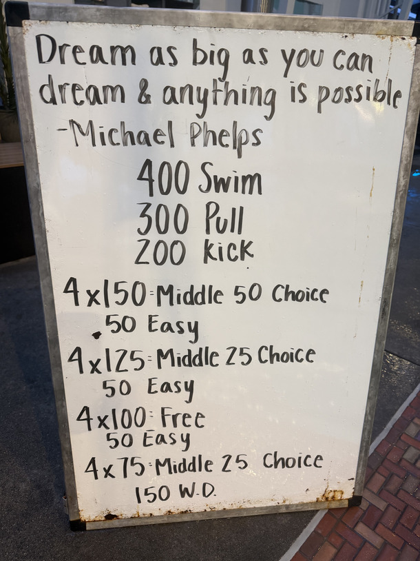 The Plunge Masters practice from Wednesday, February 18, 2026