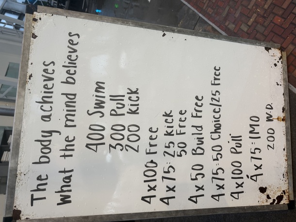 The Plunge Masters practice from Monday, February 23, 2026