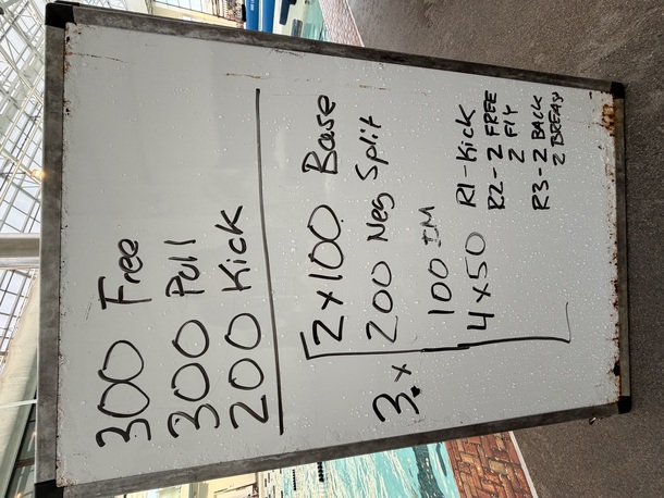 The Plunge Masters practice from Monday, March 2, 2026