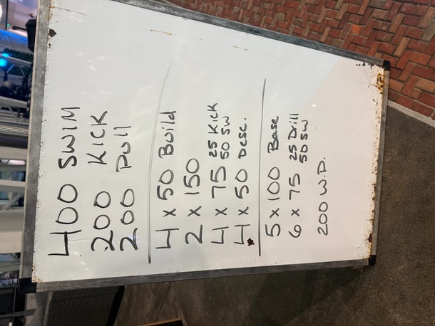 The Plunge Masters practice from Monday, March 9, 2026