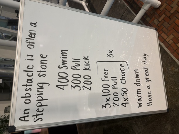 The Plunge Masters practice from Monday, March 16, 2026