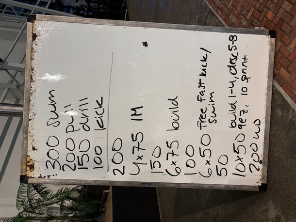 The Plunge Masters practice from Wednesday, March 18, 2026