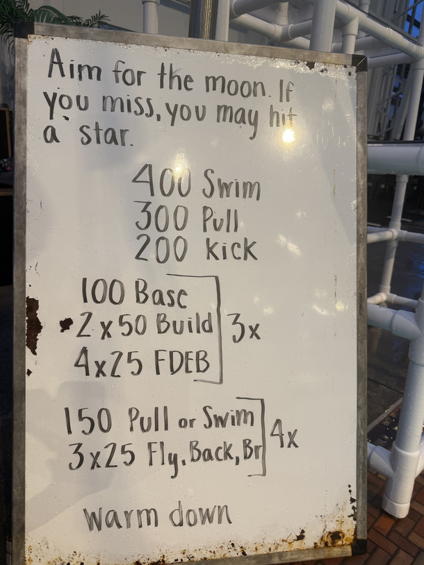 The Plunge Masters practice from Tuesday, March 31, 2026