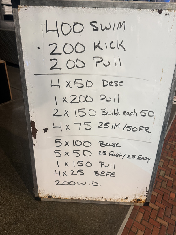 The Plunge Masters practice from Wednesday, April 1, 2026