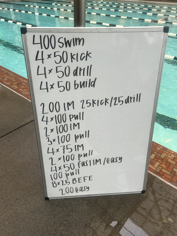 The Plunge Masters practice from Tuesday, April 7, 2026