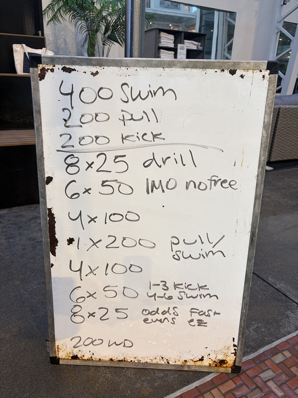 The Plunge Masters practice from Thursday, April 16, 2026