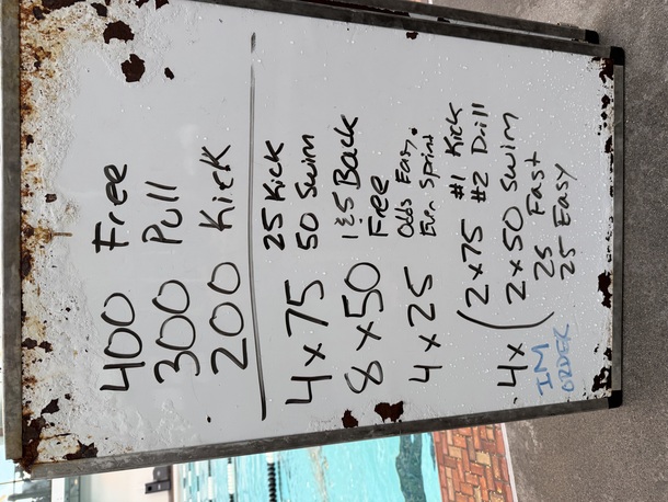The Plunge Masters practice from Wednesday, April 22, 2026