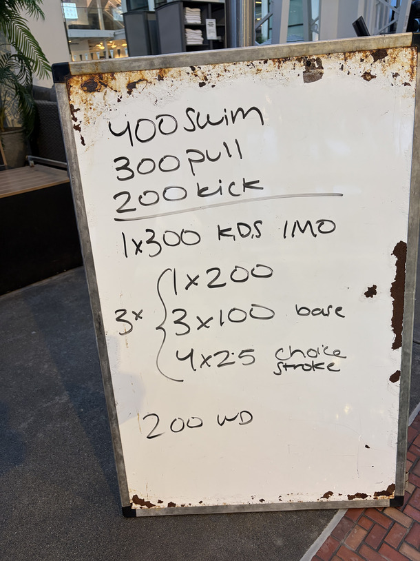 The Plunge Masters practice from Monday, May 4, 2026