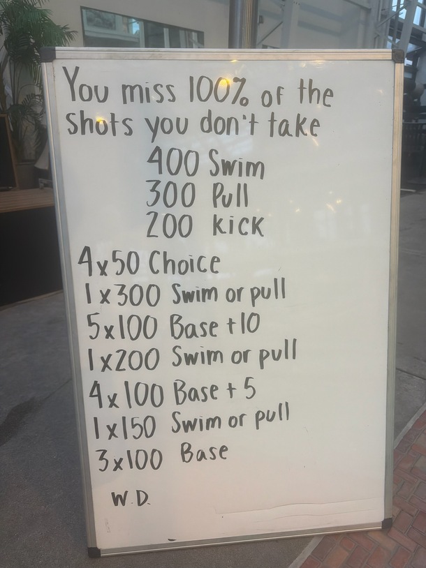 The Plunge Masters practice from Thursday, May 7, 2026